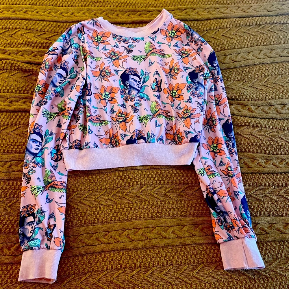 Women’s Frida cropped sweatshirt